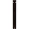 Ekena Millwork Legacy Wrought Iron Bracket, (Single center brace), Antiqued Copper 1 1/2"W x 7 1/2"D x 10"H BKTM01X07X10SLEACO - alternate 8